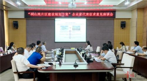 祠山岗城市副中心来啦！陈红英出席座谈会