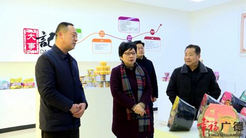 陈红英带队开展“访百企、助招引”调研活动