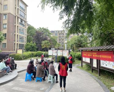 升平社区：文明旅游 防疫同行