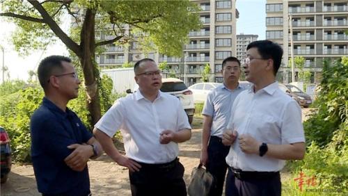 钱会调研市经开区重点项目