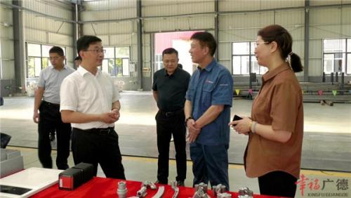 钱会赴市经开区调研