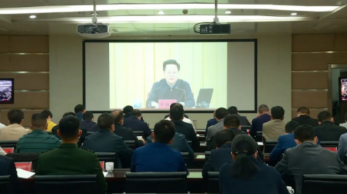 我市组织收听收看省委、省政府水利建设暨防汛抗旱会议